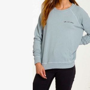 Good hYOUman all smiles pullover